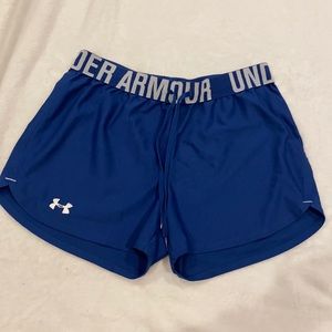 Women’s Blue Under Armour shorts